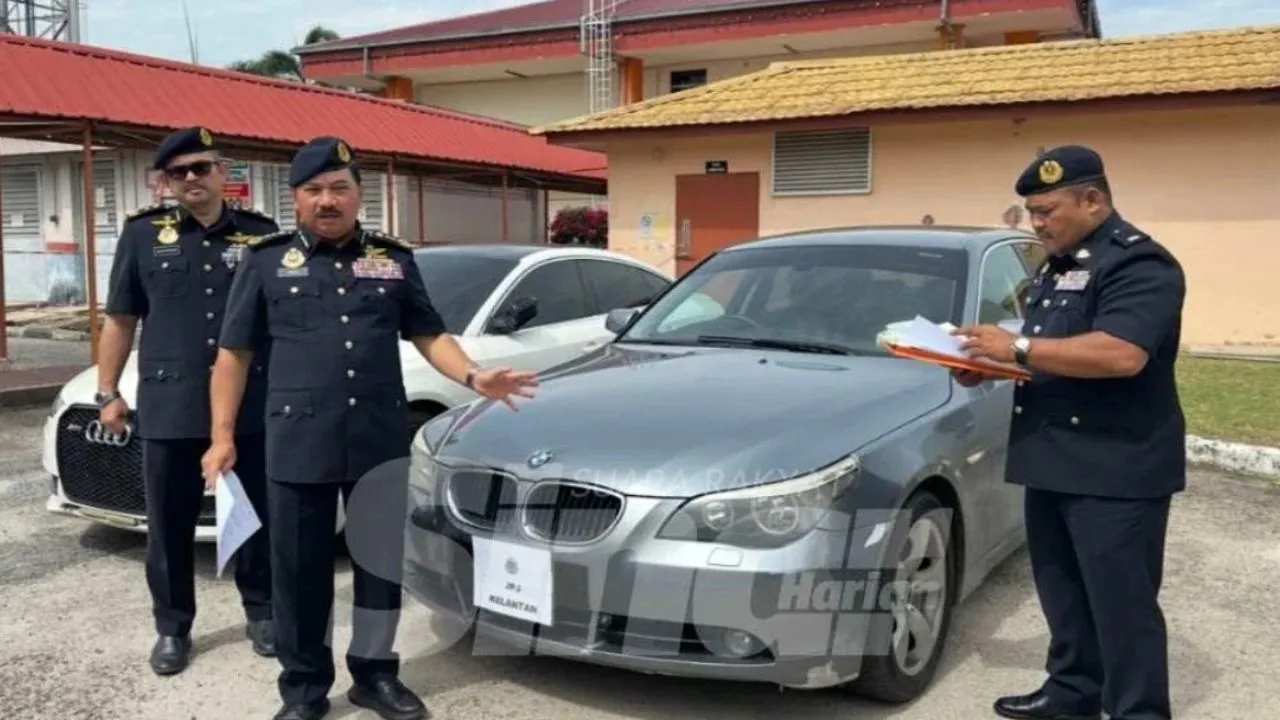 Rohingya Tiada Lesen Pandu BMW 525 Disita JPJ