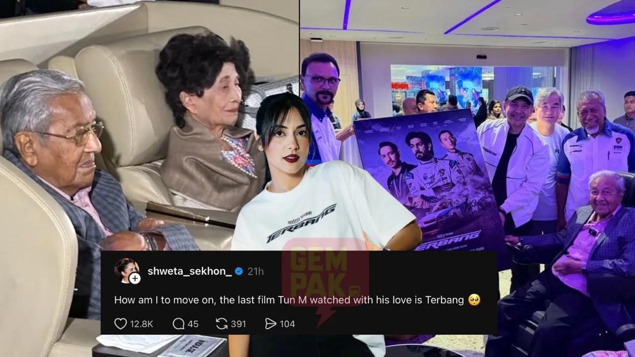 Shweta Sekhon Kenang Momen Tonton TERBANG Bersama Tun Mahathir & Tun Dr Hasmah – “Filem Terakhir Tun M Tonton Bersama…”