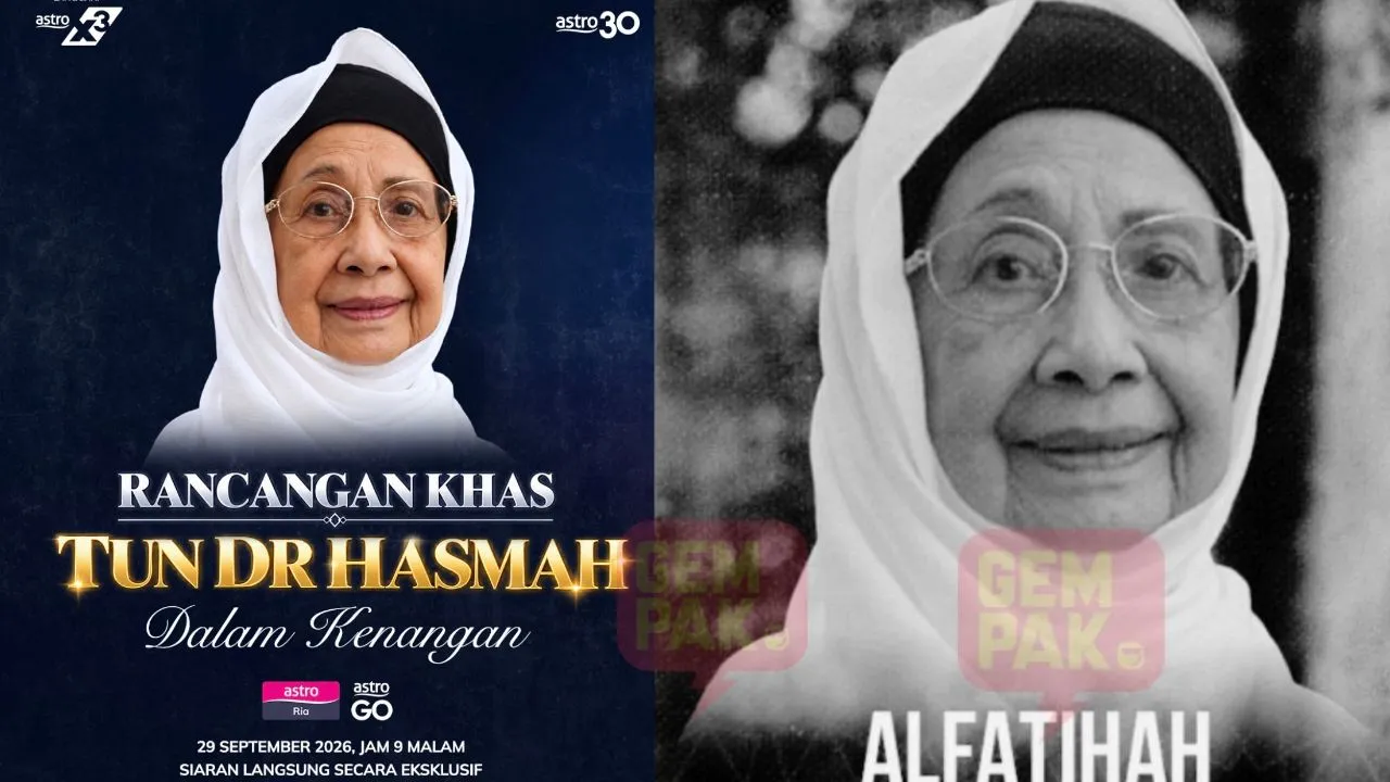 Astro Siar Rancangan Khas Mengenang Tun Dr. Hasmah Malam Ini