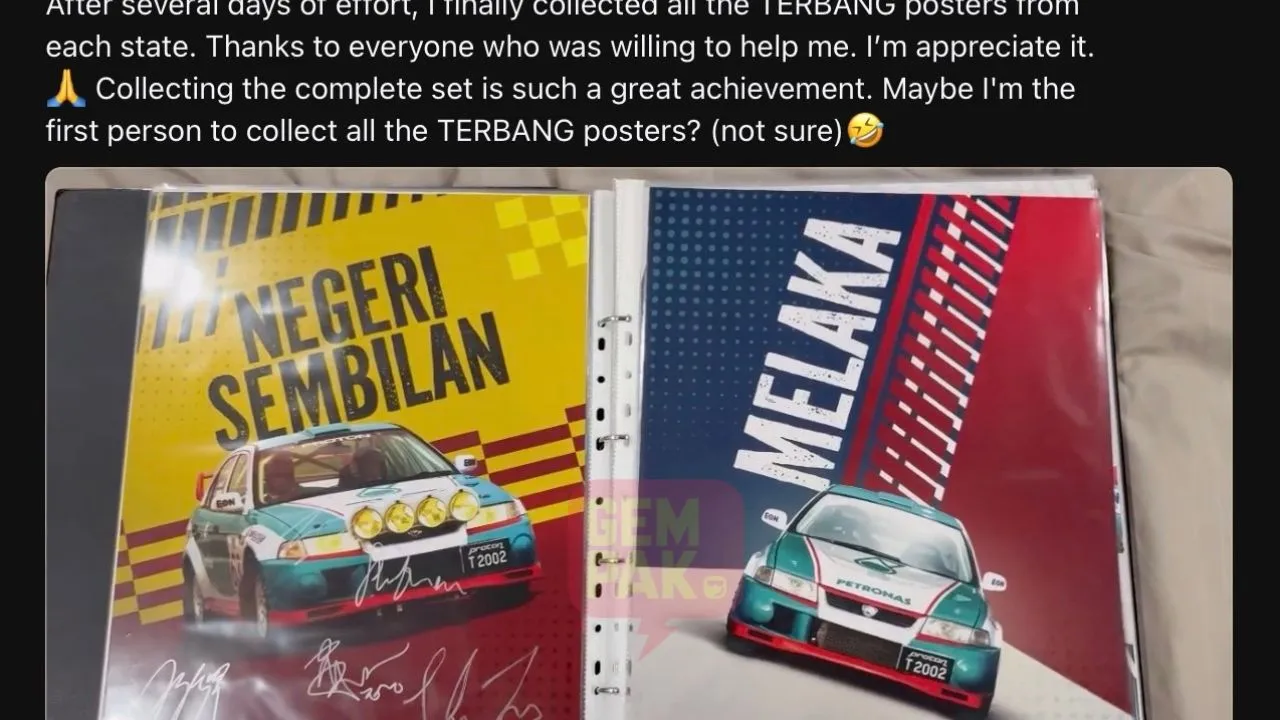 Akhirnya Lengkap! Peminat Gembira Berjaya Kumpul Kesemua 14 Poster TERBANG