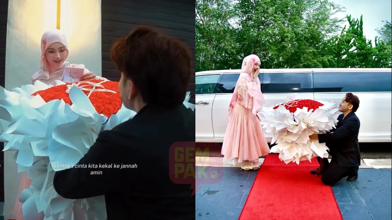 Suami Adira Salahudi Buat ‘Surprise’ Sempena Hari Jadi & ‘Anniversary’, Siap Bawa Naik Limousine - “Semoga Allah…”