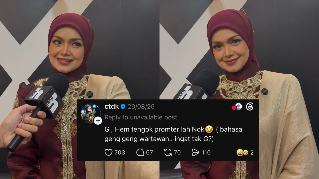 Terima Komen Provokasi, Siti Nurhaliza Kenal Pemilik Akaun Threads - “Kalau Gentleman, Datang Jumpa Saya”