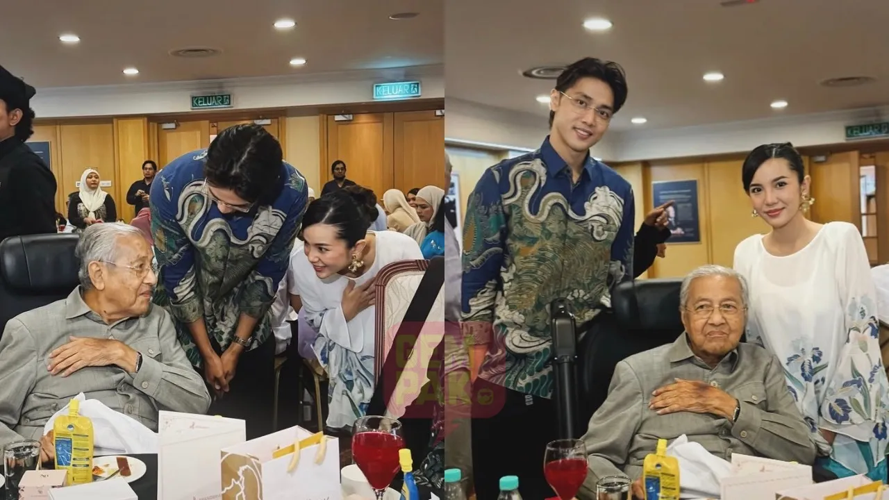 Sweet Qismina Teruja Jumpa Tun M & Tun Hasmah - “Jasa & Sumbang Tun Tak Akan Kami Lupakan”