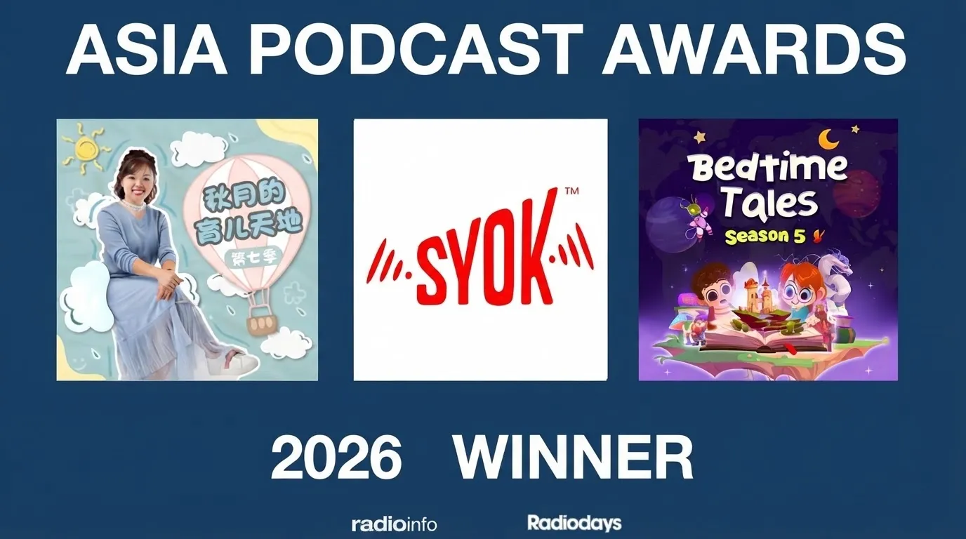 SYOK Raih Tiga Anugerah di Asia Podcast Awards 2026