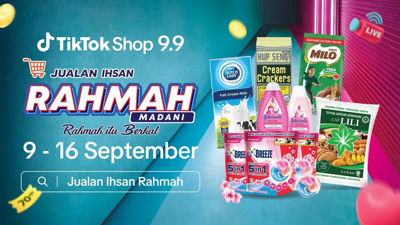 Jangan Terlepas! Nikmati Diskaun 30% Jualan Ihsan Rahmah untuk Keperluan Harian Dari 9 Hingga 16 September Ini