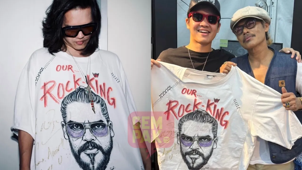 T-Shirt Wajah Awie Jadi Perhatian, Amir Masdi Dedah Rupanya Hasil Lukisan Joey Daud - “Fully Custom Made…”