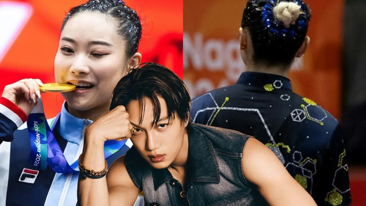 Atlet Wushu Tunai Janji Pada Kai! Berjaya Raih Pingat Emas, Siap Pakai Uniform Ada Logo EXO