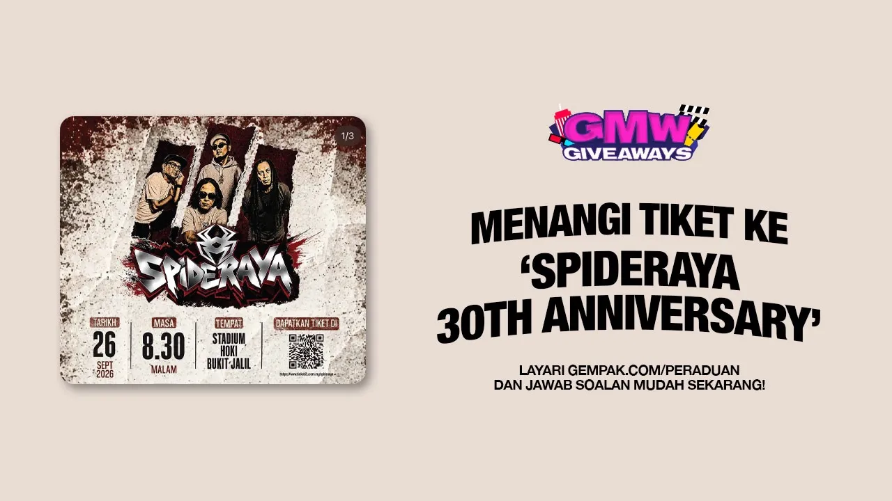 GMW Giveaway: SPIDERAYA (30th Anniversary)