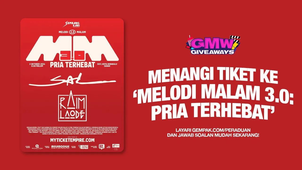 GMW Giveaway: Melodi Malam 3.0: Pria Terhebat