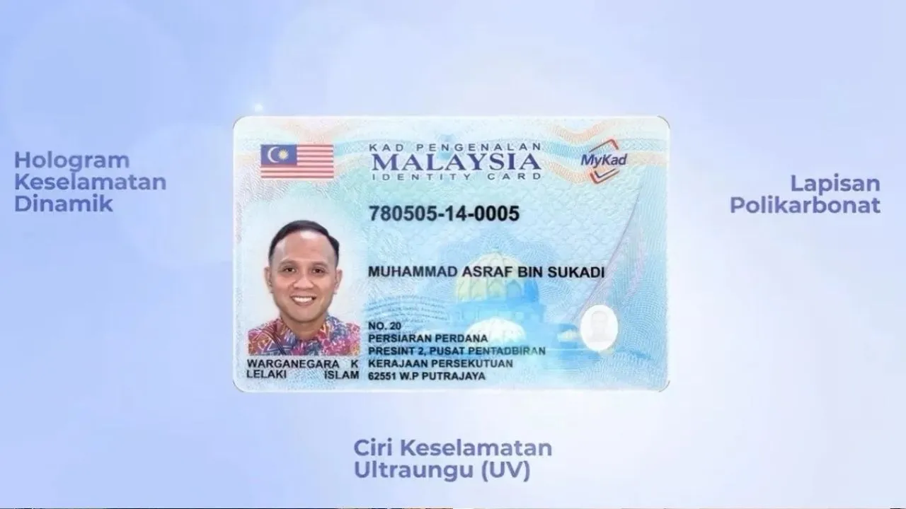 Akhirnya Terjawab! Rambut Berwarna Pada Kad Pengenalan Dibenarkan Cuma...