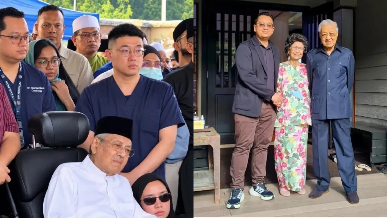 M’sian Doctor Works 40 Hours Caring for Tun M After Tun Hasmah’s Passing, Says It Was Worth It