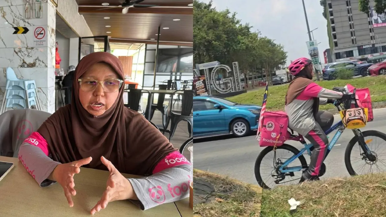 Malaysian OKU Mother With Autism Walks Miles to Deliver Food After Losing Her Bicycle to Theft