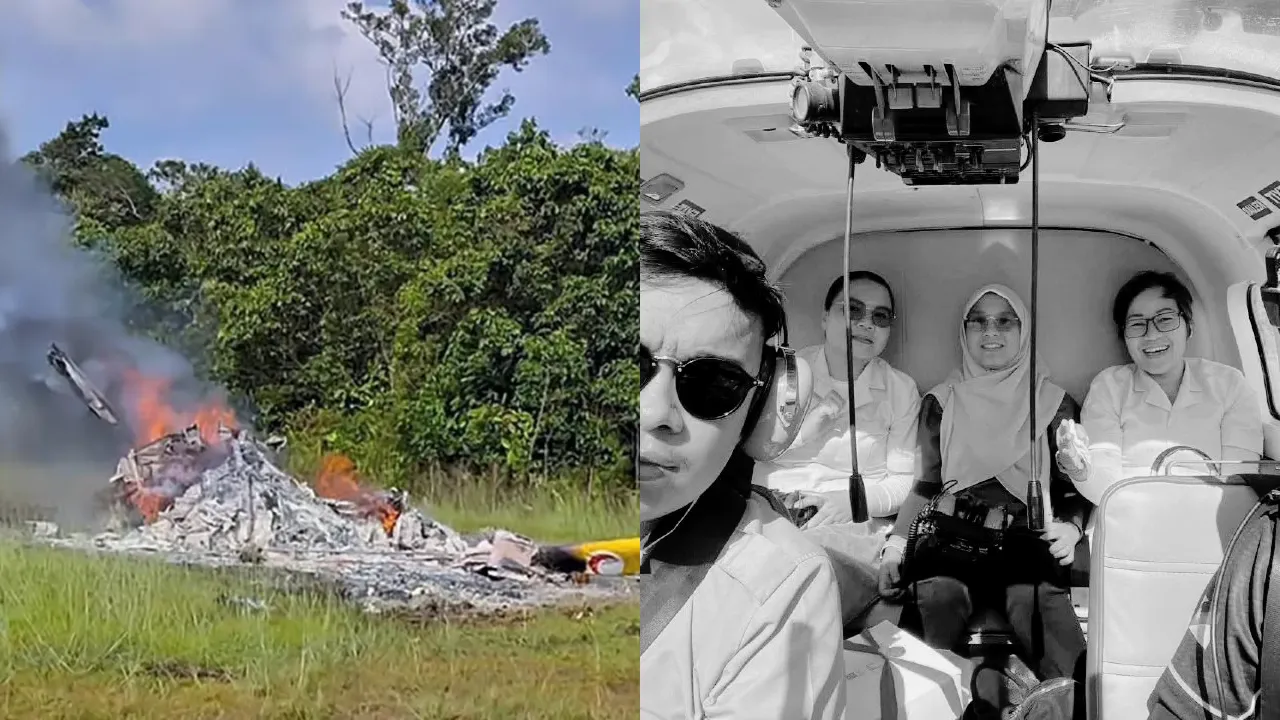 4 Ministry of Health Personnel Among 5 Killed in Miri Helicopter Crash