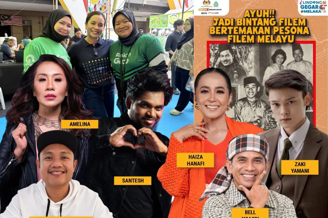 Amelina Bakal Gegarkan Melaka Bersama Zaki Yamani & Santesh, Darling Ngasri Pula Cari Bakat Lakonan Baharu!
