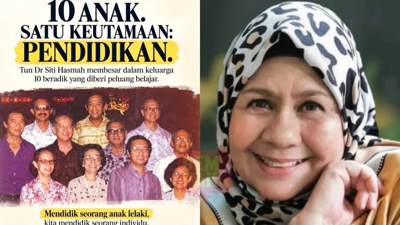 Fauziah Ahmad Daud Kagum Didikan Keluarga Tun Dr Hasmah - “Semua Anak Lelaki Atau Perempuan Dapat Pendidikan Tiada Beza”