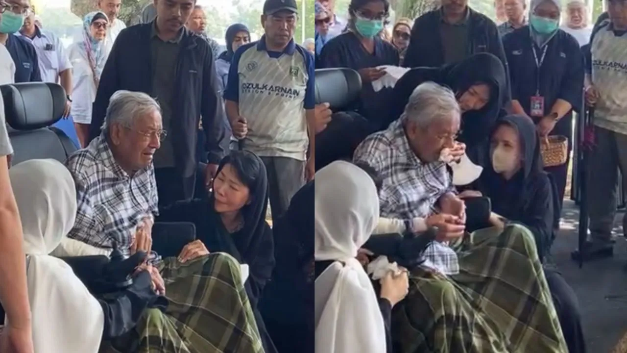 Air Mata Tun M Tumpah Lagi, Kembali Ziarah Pusara Isteri Tercinta Hari Ini