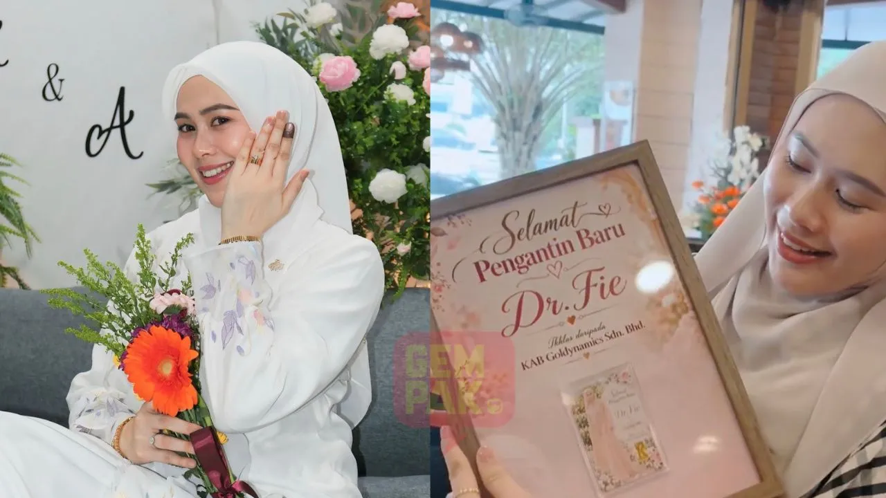 Tayang Cincin Di Jari Manis, Dr Fie Sahkan Dah Bertunang - “Belum Bersedia Nak…”