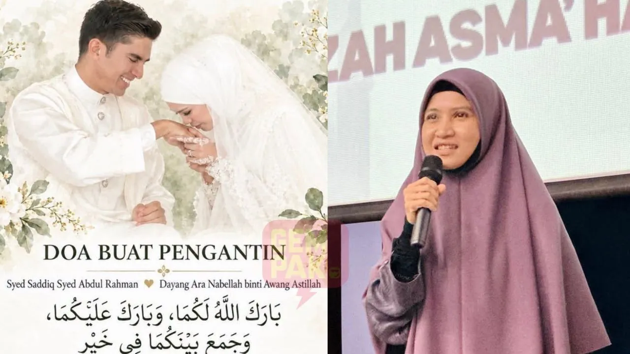 Asma’ Harun Puji Bella Astillah Bertudung Lengkap Ketika Nikah – “Suka Tengok Pasangan Ini”
