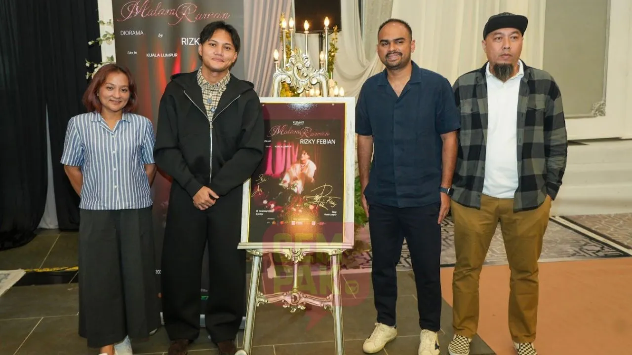 Rizky Febian Kembali Ke KL, Nadhif Basalamah Jadi Artis Jemputan Di Konsert Malam Rawan, Diorama