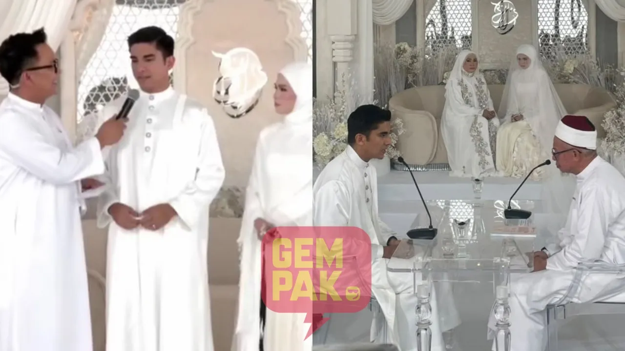 “Debat & Parlimen Tiada Masalah Tapi…” - Syed Saddiq ‘Nervous’ Ketika Akad Nikah, Syukur Dah Jadi Suami Bella Astillah