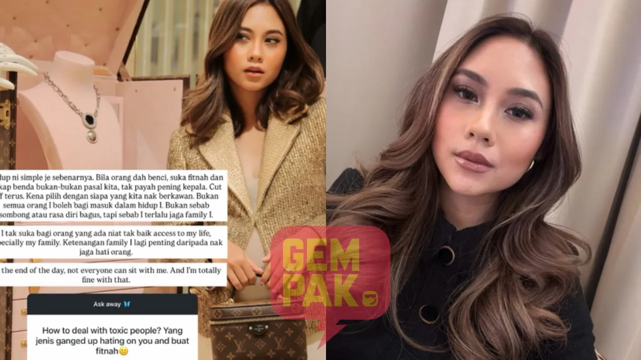 Intan Najuwa ‘Cut Off’ Individu Perangai Toksik - “Bukan Semua Orang Saya Bagi…”