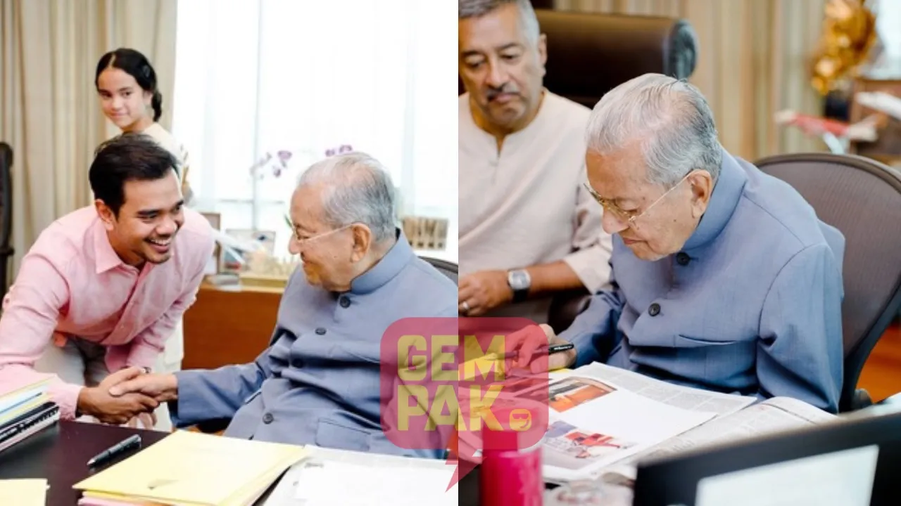 Aliff Satar & Keluarga Teruja Bertemu Tun M, Anggap Sebagai Detik Berharga - “Dia Lihat Gambar Tun Hasmah Lama Sebelum…”