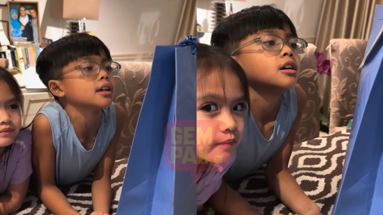 Ayden Teruja Baca Kad Ucapan & Hadiah Pemberian PMX Buat Bella Astillah & Syed Saddiq - “Semoga Mahligai Yang Dibina Sentiasa…”