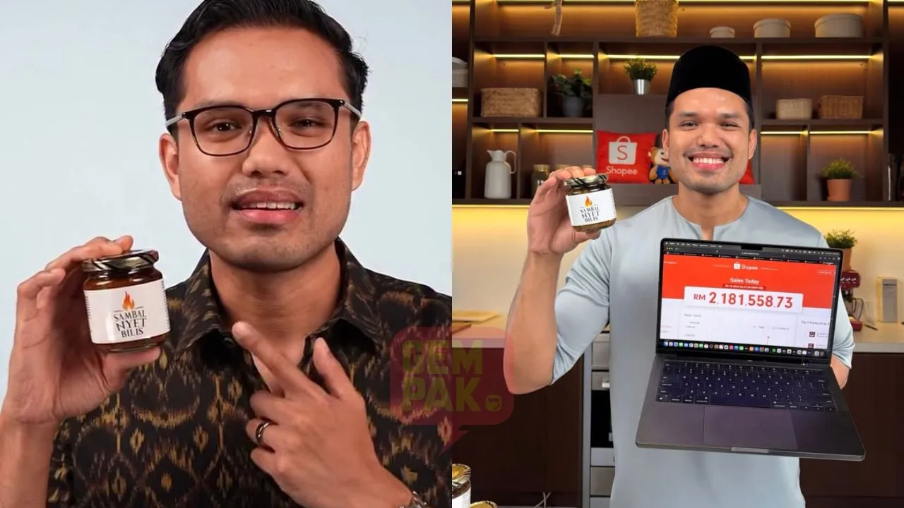 Restock Sambal Nyet Bilis, Khairul Aming Sekali Lagi Capai ‘Sales’ RM2 Juta