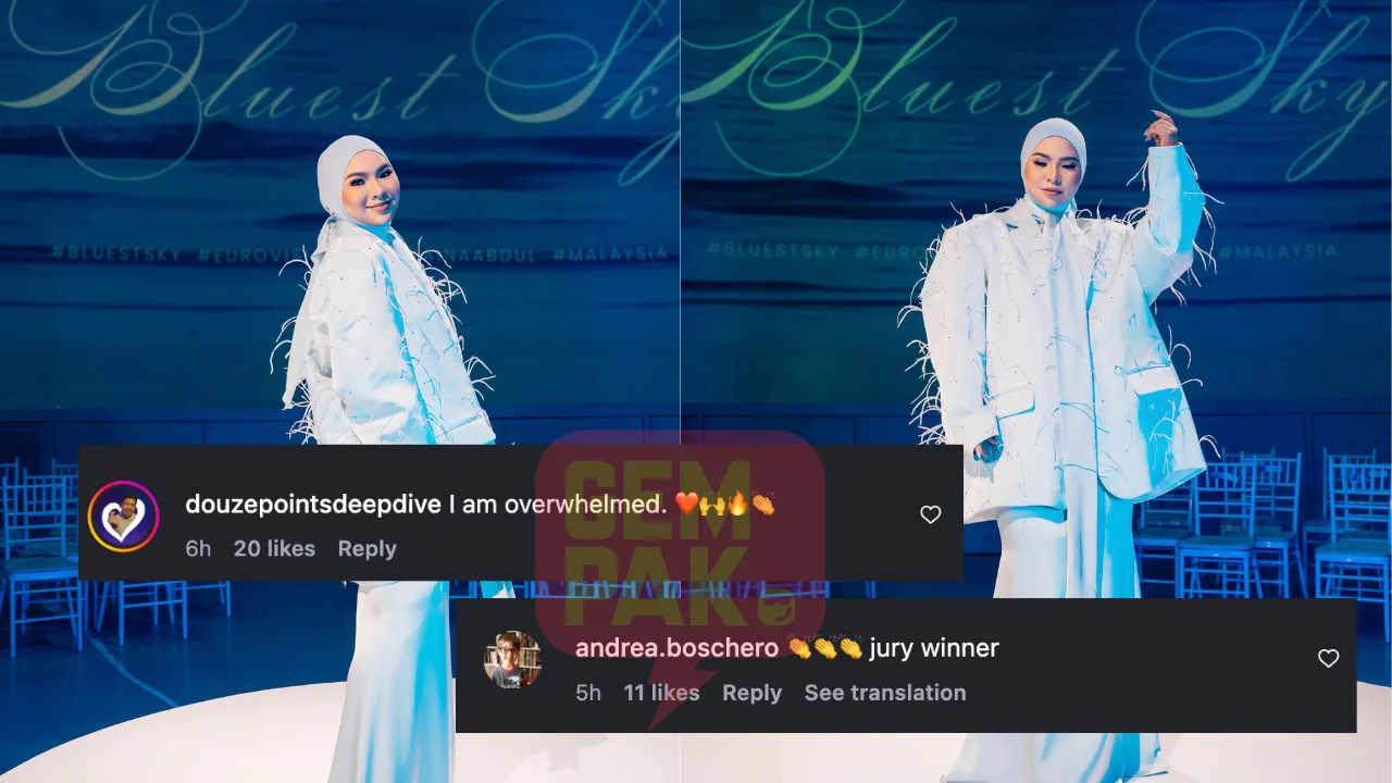 “Jury Winner For Sure” - ‘Bluest Sky’ Aina Abdul Raih Pujian, Peminat Antarabangsa Ramal Bakal Menang Eurovision Asia