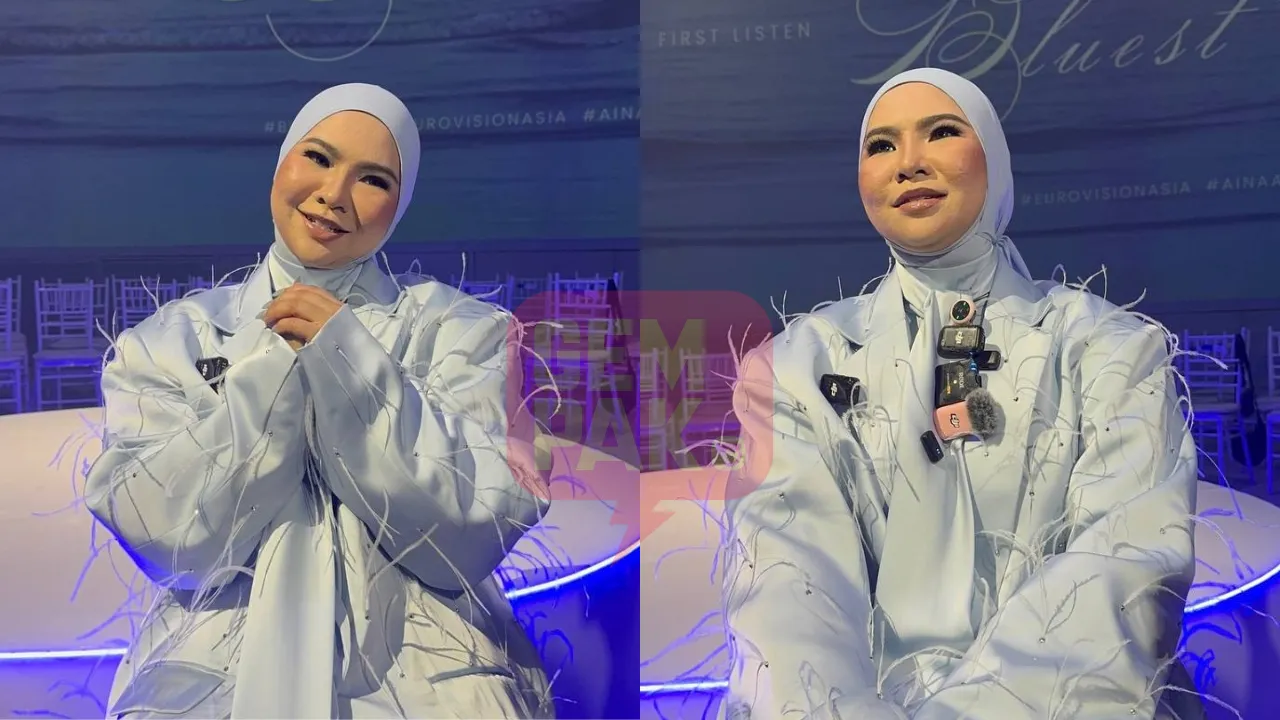10 Jam Dalam Studio, ‘Bluest Sky’ Buat Aina Abdul Tak Tidur Malam - “Dah Lama Saya Tak Rasa…”