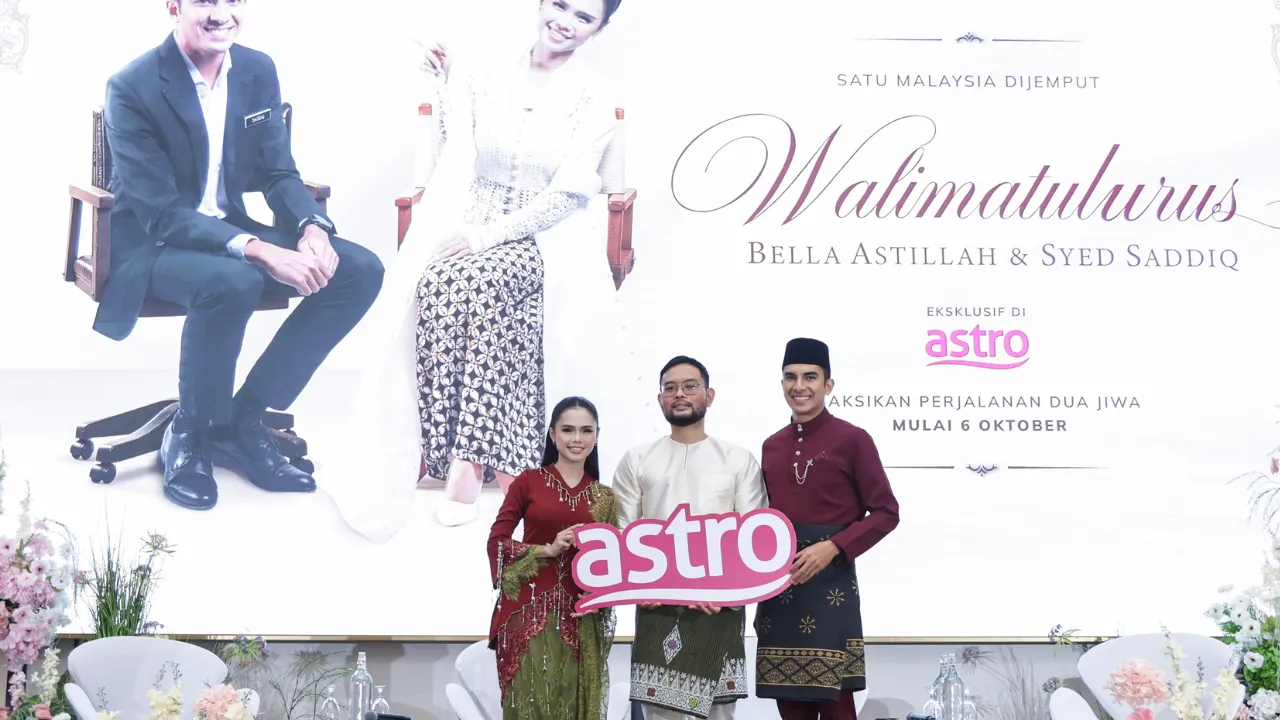 Pasangan Pertama Nikah Di Merdeka 118 Precinct, Bella & Syed Saddiq Bakal Tampil Dalam 8 Episod Eksklusif Astro