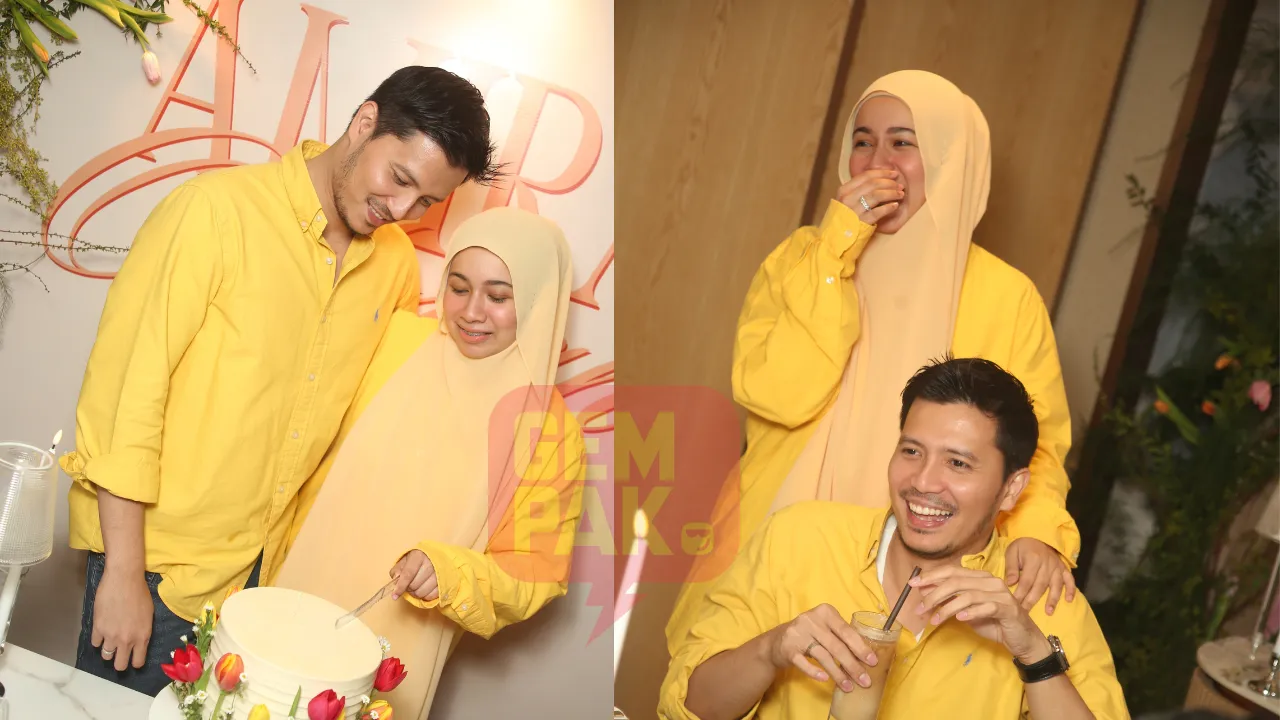 “Pen Merah Pen Biru, Hidup I Best Bila Ada You” - Fattah Amin Titip Ucapan Hari Jadi Romantik Buat Isteri
