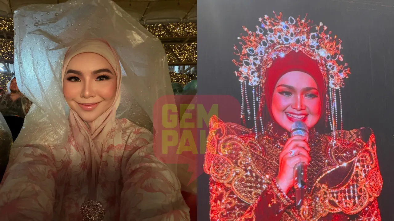 Bergenang Air Mata Aina Abdul Saksikan Konsert Gema Bumantara Siti Nurhaliza - "Sebab Dapat Rasa..."