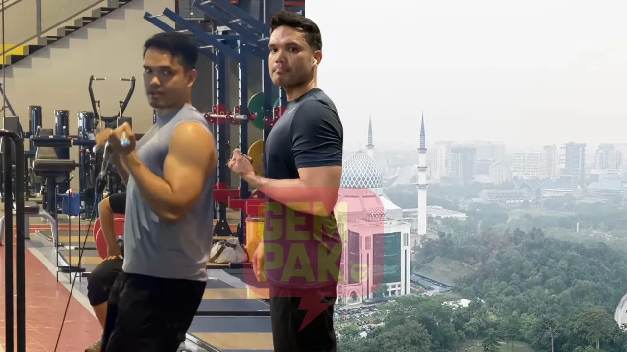 Khairul Aming Pun Mengadu Sesak Nafas Ketika Workout, Netizen Kongsi Keadaan Jerebu Di KL