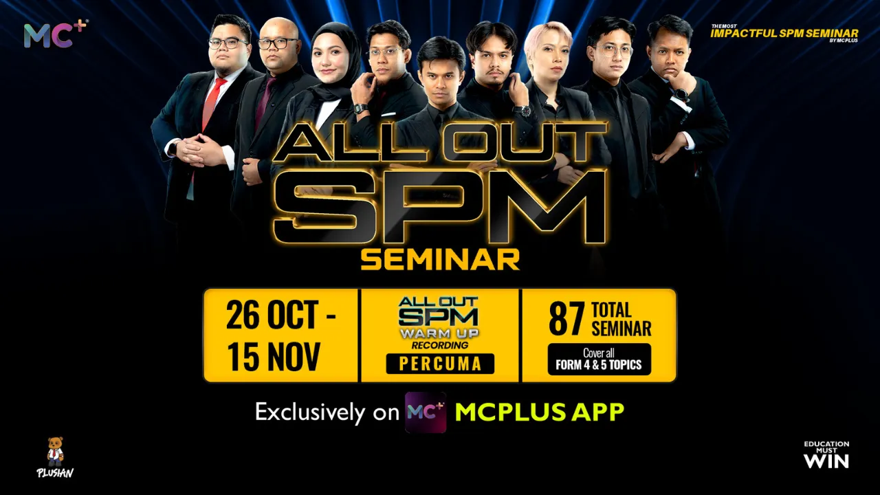 MCPLUS Gegarkan Persiapan SPM 2026, Sembilan Tutor Bakal Bersiaran Secara Langsung Di Astro!