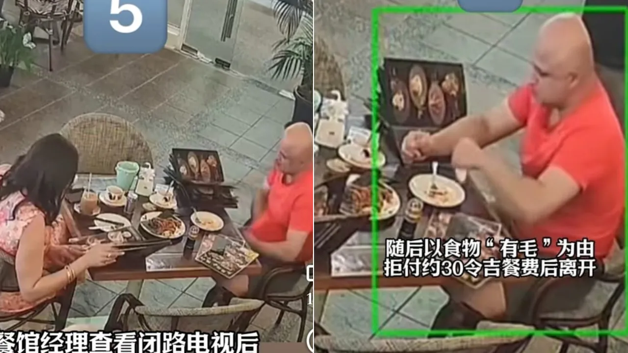 Foreign Man Allegedly Plucks His Chest Hair & Plants It in Food to Avoid Paying Restaurant Bill