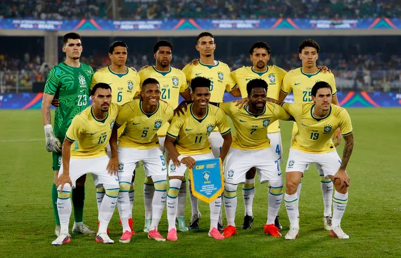 SOCCER-FRIENDLY-IND-BRA:Soccer-Ancelotti happy as friendly tour provides first building blocks of a new Brazil