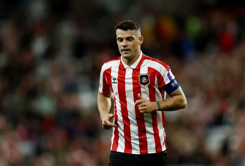 SOCCER-ENGLAND-SUN-XHAKA:Soccer-Xhaka handed suspended fine over fake COVID-19 vaccination certificate