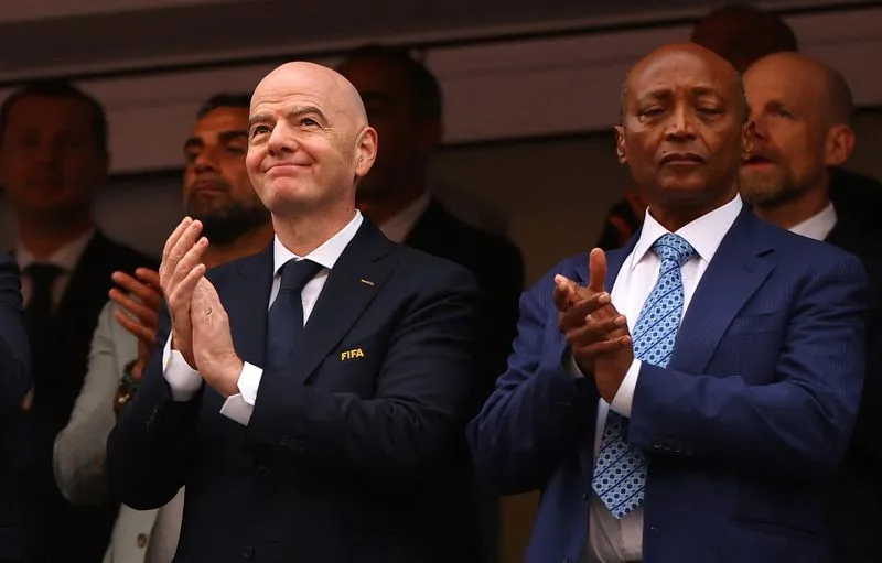 SOCCER-CAF:Soccer-African football leaders rally behind Infantino for FIFA reelection