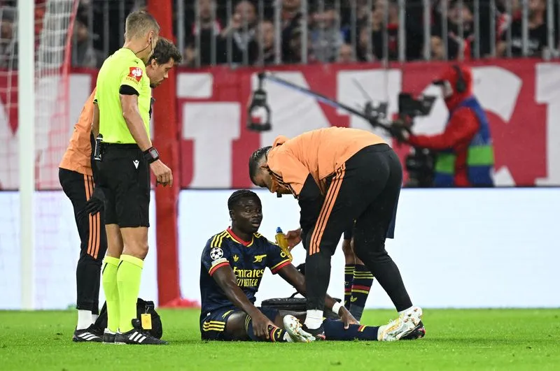 SOCCER-ENGLAND-ARS-EVE-PREVIEW:Soccer-Arsenal's Saka to miss Everton clash, undergo further tests, says Arteta