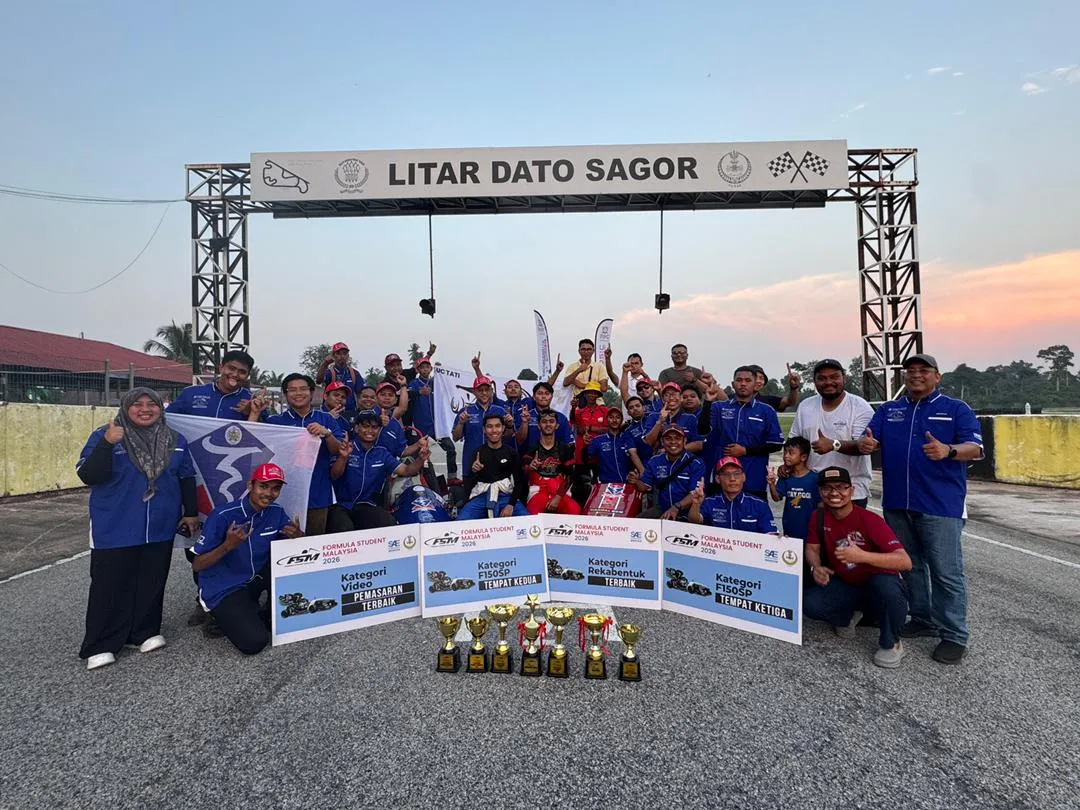 UC TATI Racing Team raih podium berganda keseluruhan Formula Student Malaysia