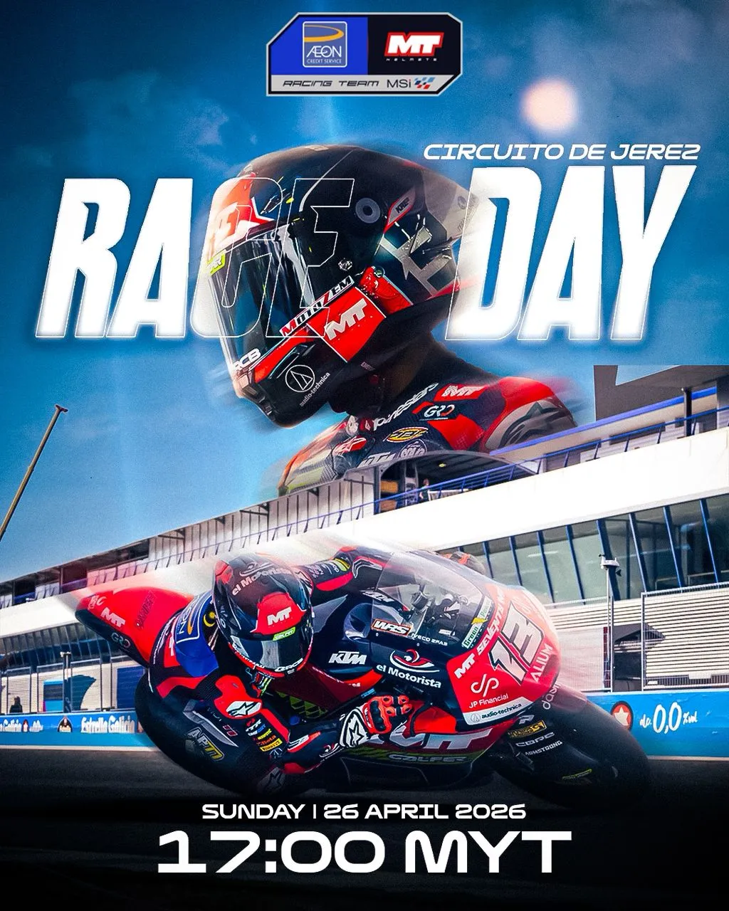 SIARAN LANGSUNG: MotoGP Sepanyol 2026 -- Jom hadirkan sorak buat Hakim Danish!