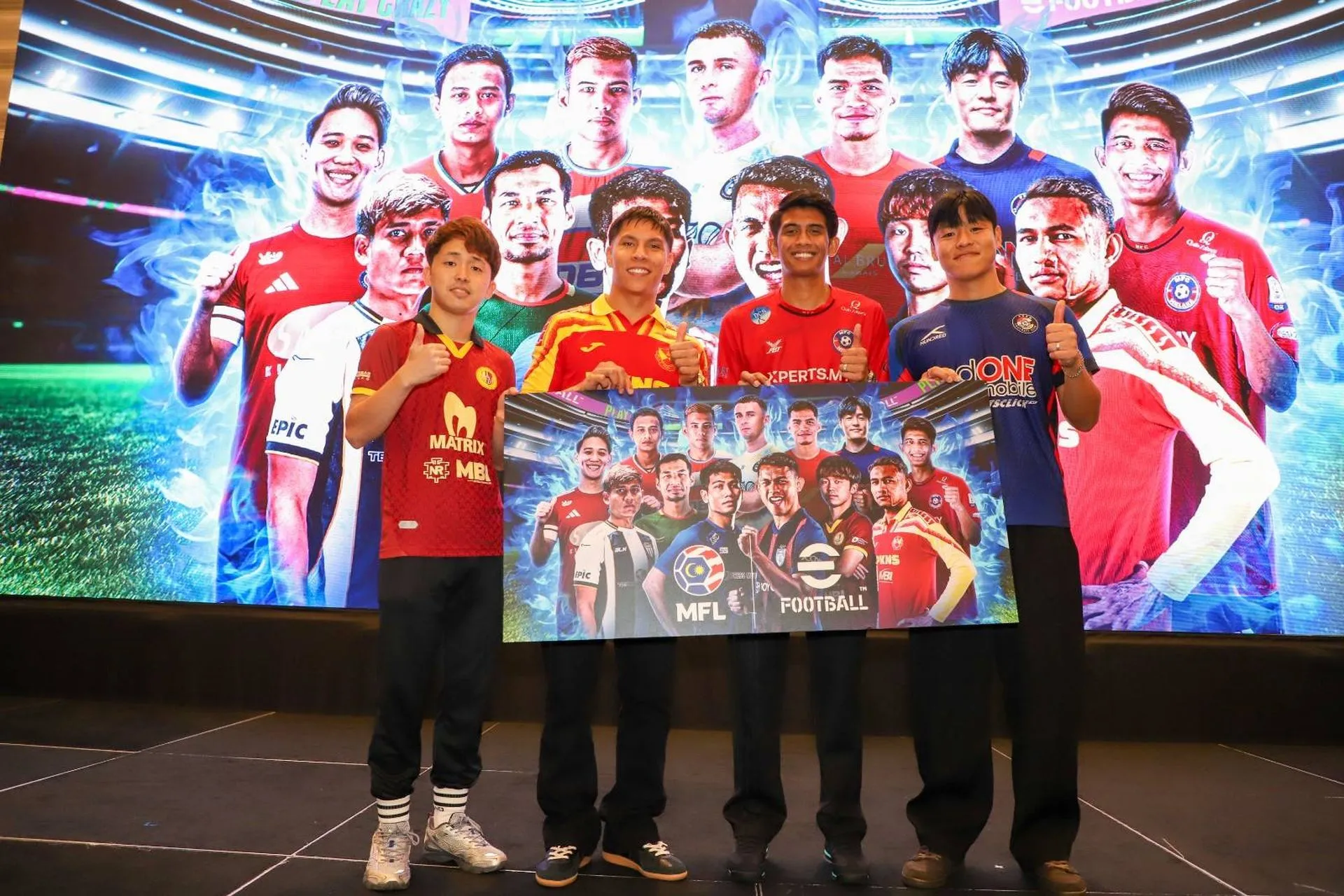 Konami EFOOTBALL™ umum kerjasama strategik dengan MFL