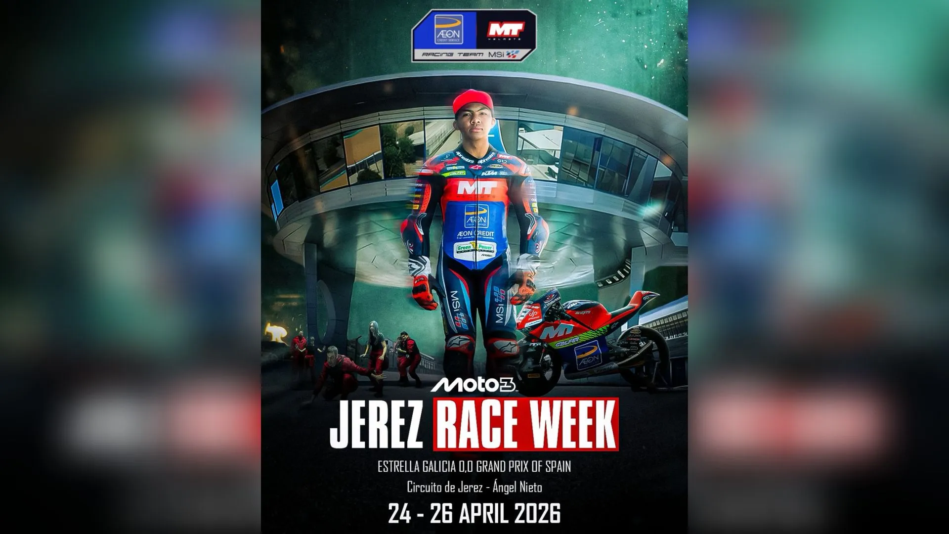 Moto3: Hakim Danish mula di petak ke-10