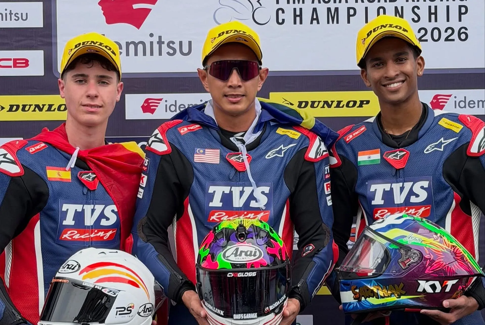 FIM ARRC: 'Saya Tengok gambar Ibu Bapa dulu' -- Ramdan Rosli buktikan pengorbanan berbaloi di Sepang