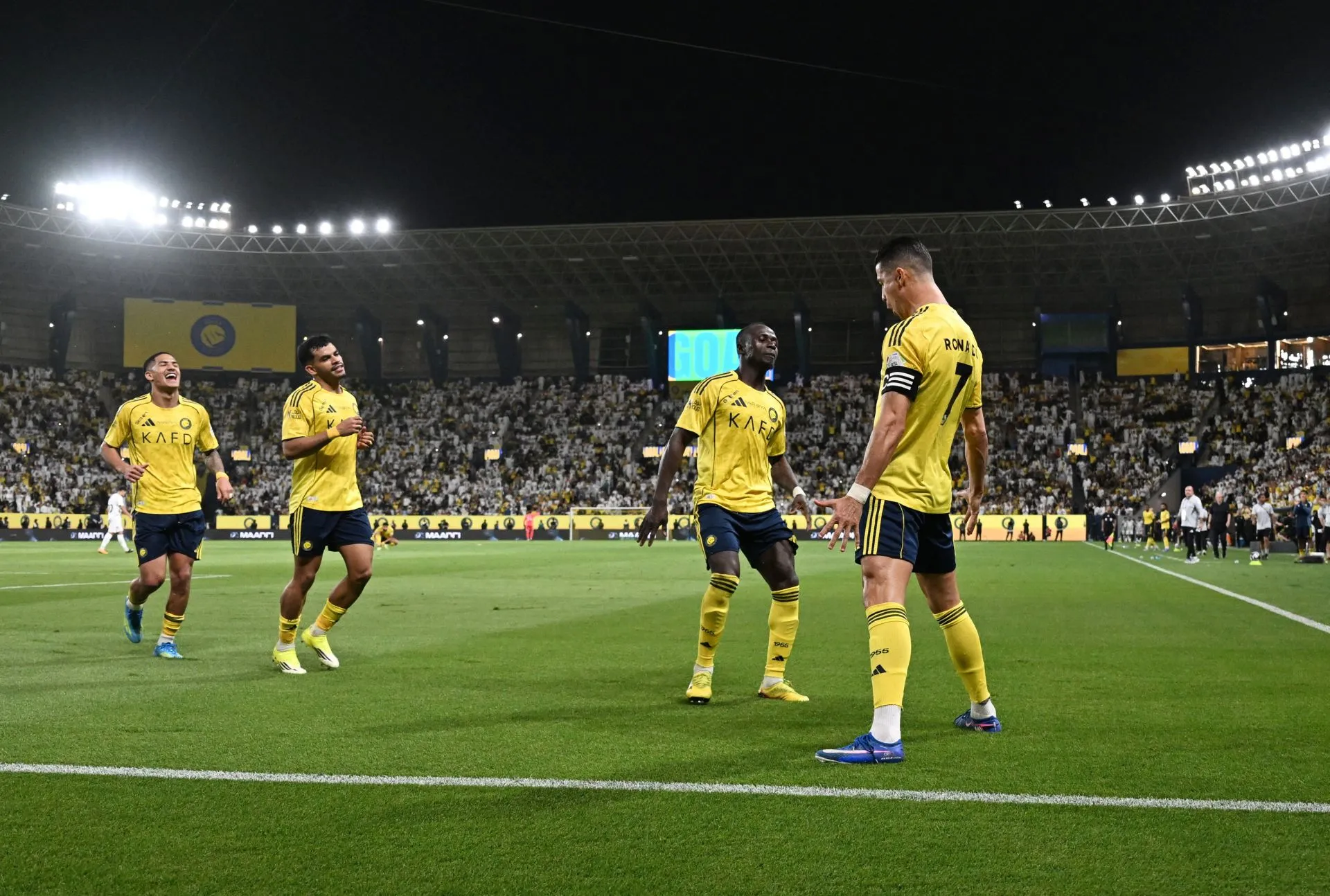 Ronaldo scores twice on return as Al Nassr thumps Al Najma
