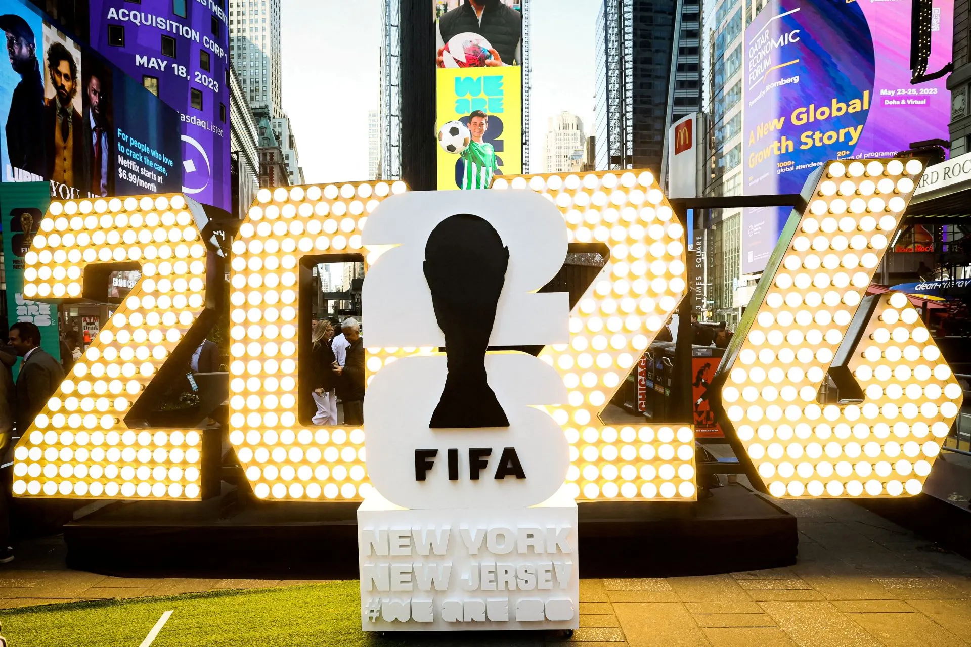 US bars drone flights over sites of World Cup matches