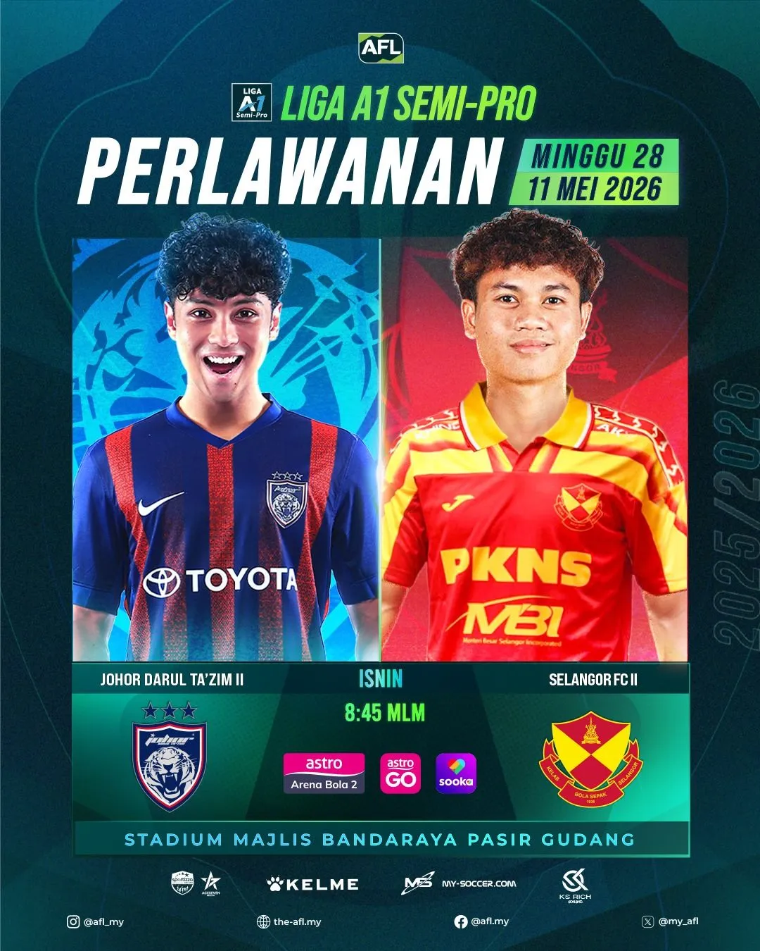 Liga A1 Semi Pro: Selangor II fokus pemain tempatan, tidak berhasrat turunkan pemain skuad utama bertemu JDT II