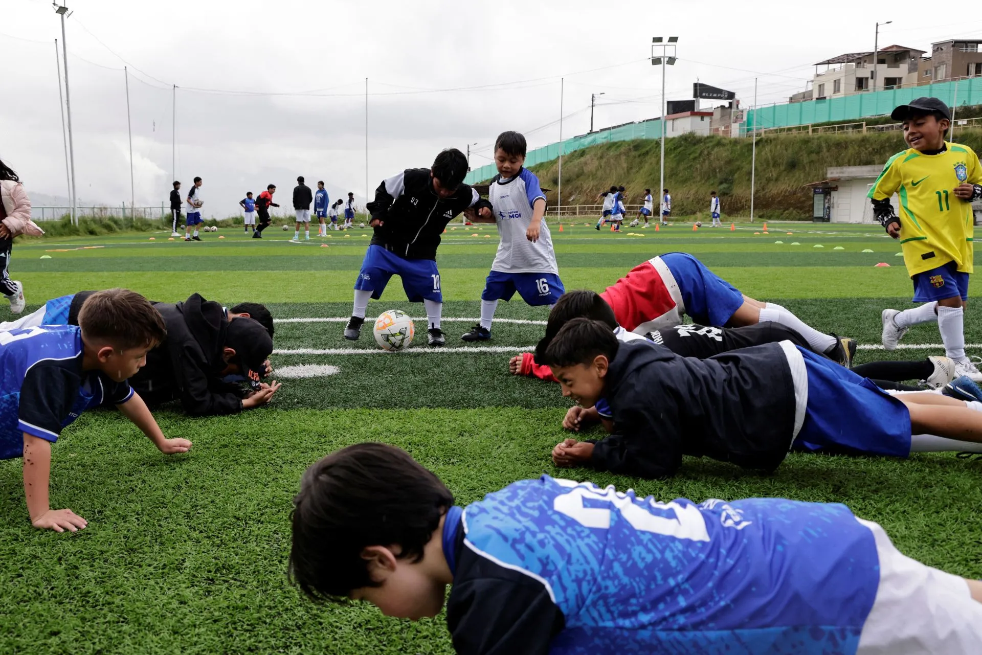 Ecuadorean children chase World Cup dreams at Caicedo's football schools