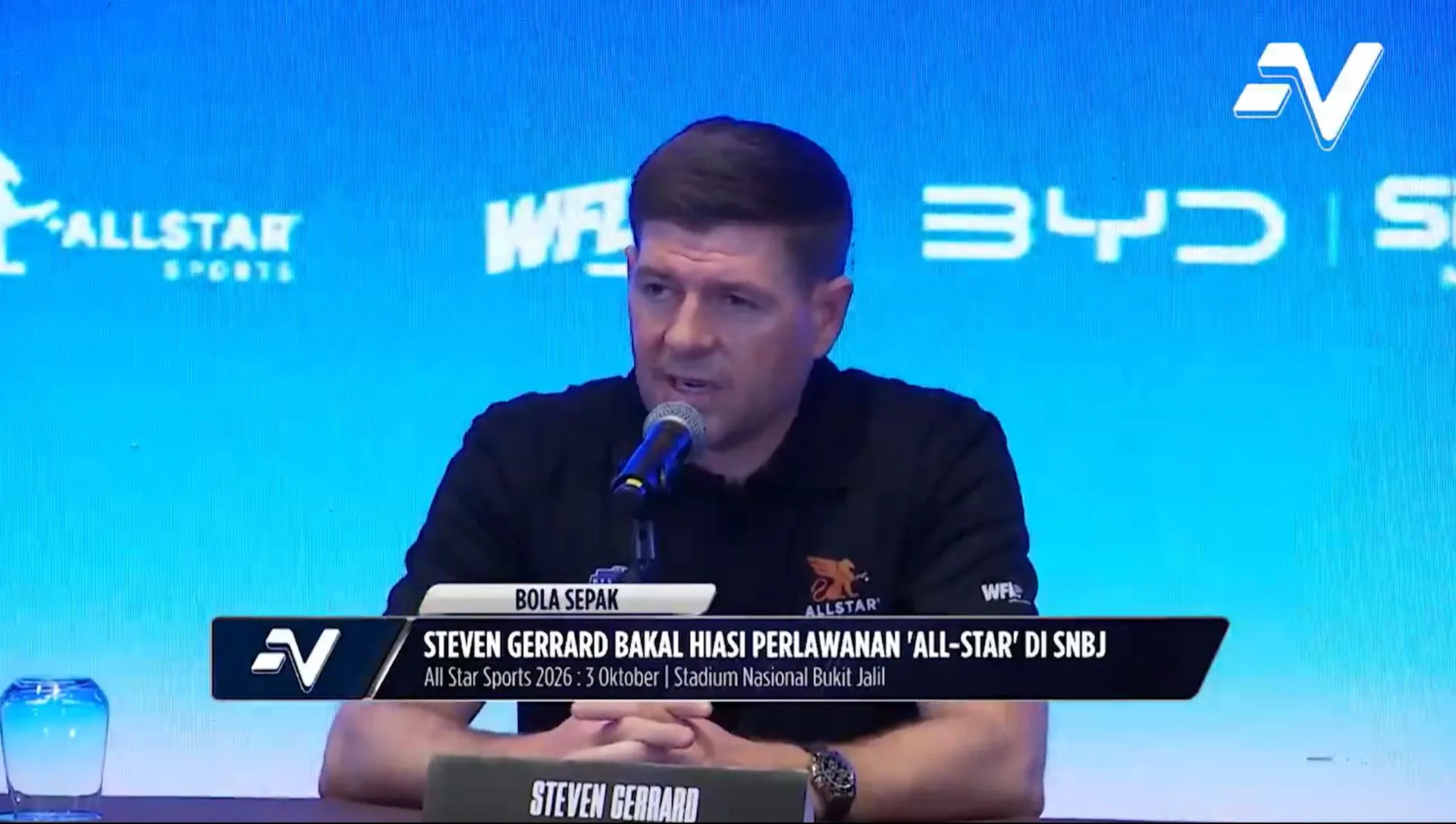 Gerard mahu gegar Bukit Jalil dalam aksi legenda bertaraf dunia